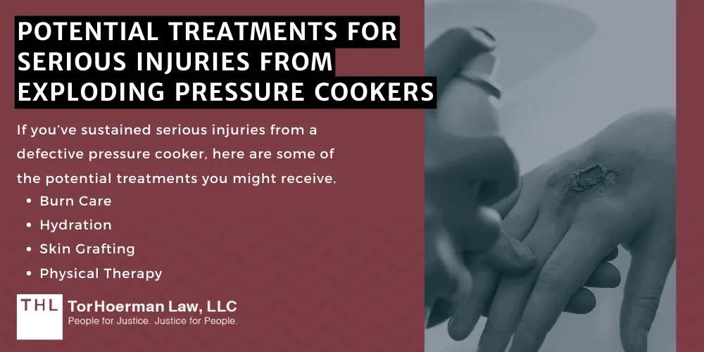 Potential Treatments for Serious Injuries From Exploding Pressure Cookers