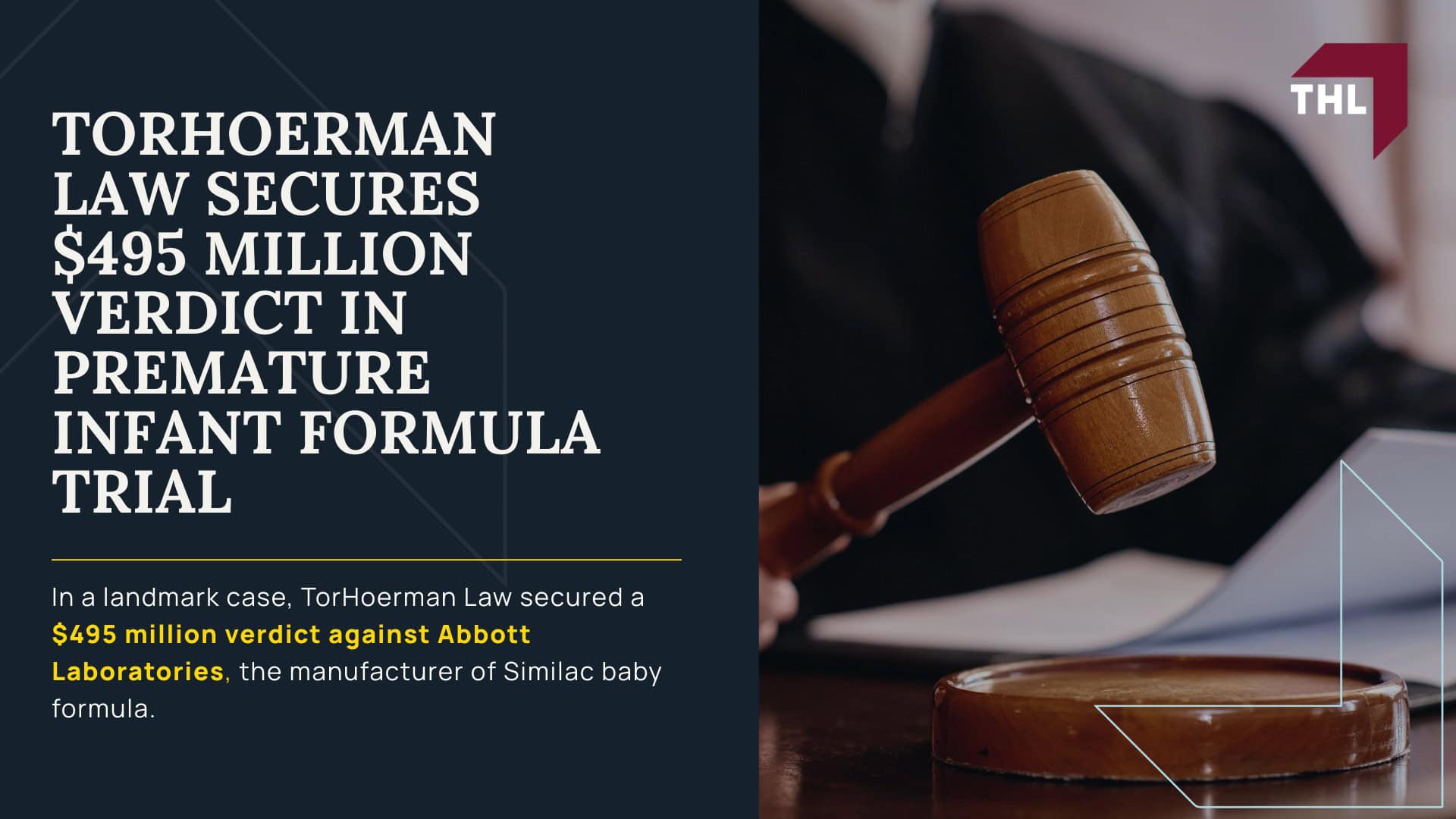 HEADER IMAGE - IS THERE A BABY FORMULA NEC CLASS ACTION LAWSUIT - TORHOERMAN LAW; TorHoerman Law Secures $495 Million Verdict in Premature Infant Formula Trial