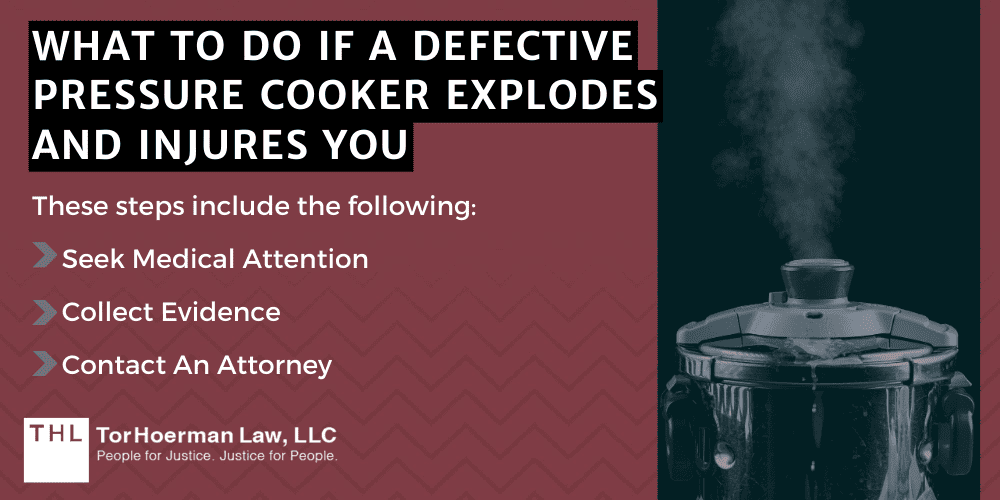 What To Do if a Defective Pressure Cooker Explodes and Injures You