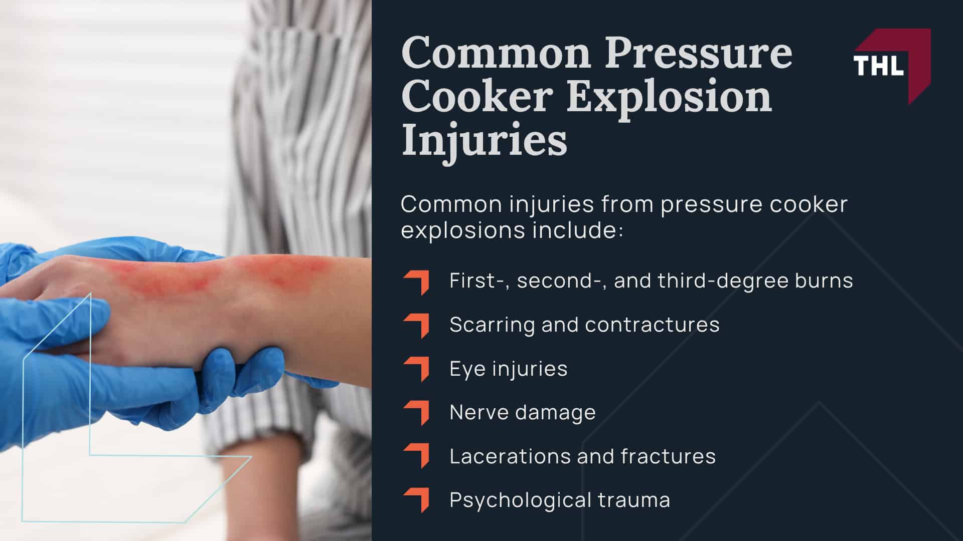 What Is the Pressure Cooker Explosion Lawsuit; Why Pressure Cookers Explode_ Common Defects and Safety Failures; Common Pressure Cooker Explosion Injuries - torhoerman law