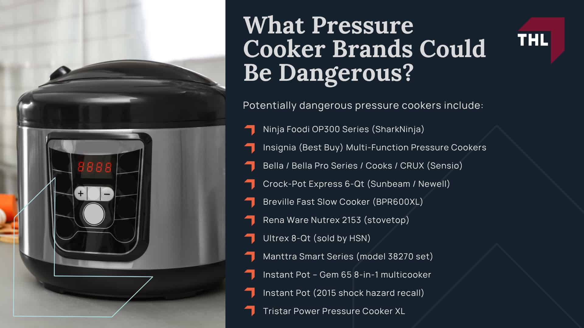 What Is the Pressure Cooker Explosion Lawsuit; Why Pressure Cookers Explode_ Common Defects and Safety Failures; Common Pressure Cooker Explosion Injuries - torhoerman law; Pressure Cooker Explosion Lawsuit - Do You Qualify for a Pressure Cooker Injury Lawsuit_ - torhoerman law; Pressure Cooker Explosion Lawsuit - Gathering Evidence for Pressure Cooker Explosion Lawsuits - torhoerman law; Pressure Cooker Explosion Lawsuit - Gathering Evidence for Pressure Cooker Explosion Lawsuits - torhoerman law; Pressure Cooker Explosion Lawsuit - What Pressure Cooker Brands Could Be Dangerous_ - torhoerman law