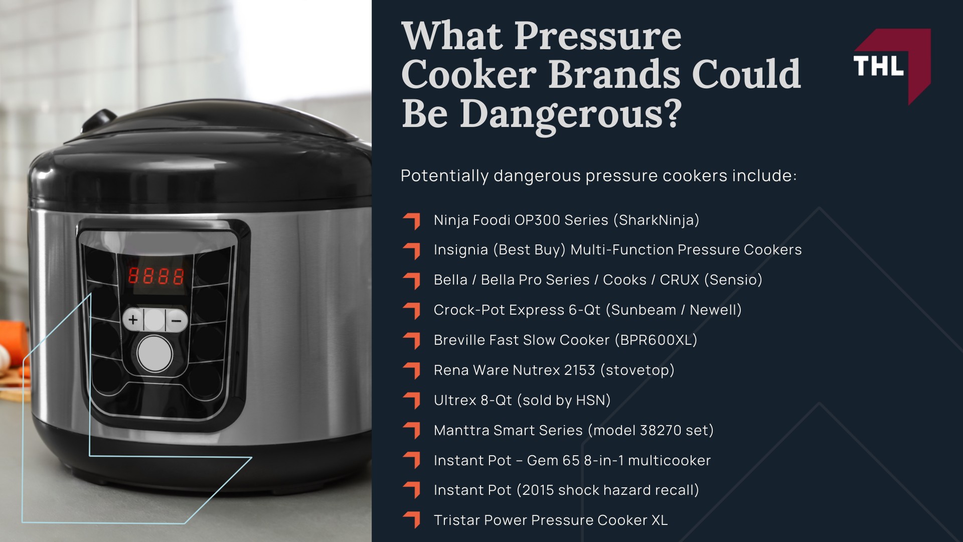 Pressure Cooker Explosion Lawsuit - Why Pressure Cookers Explode_ Common Defects and Safety Failures - torhoerman law; Pressure Cooker Explosion Lawsuit - How Pressure Cooker Safety Features Fail in Real-World Use - torhoerman law; Common Pressure Cooker Explosion Injuries - torhoerman law; Pressure Cooker Explosion Lawsuit - Do You Qualify for a Pressure Cooker Injury Lawsuit_ - torhoerman law; Pressure Cooker Explosion Lawsuit - Gathering Evidence for Pressure Cooker Explosion Lawsuits - torhoerman law; Pressure Cooker Explosion Lawsuit - Damages in Defective Pressure Cooker Lawsuits - torhoerman law; Pressure Cooker Explosion Lawsuit - What Pressure Cooker Brands Could Be Dangerous_ - torhoerman law
