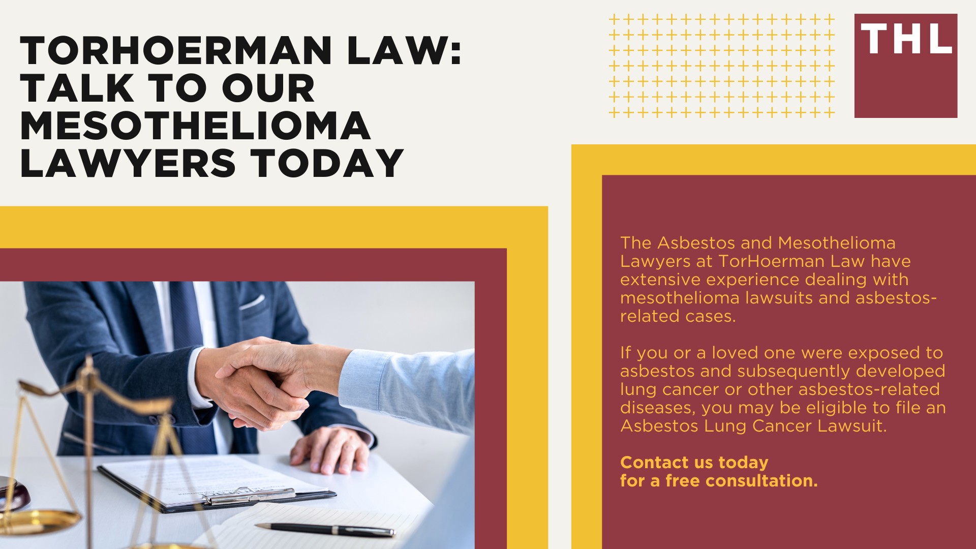 Asbestos Exposure and Lung Cancer; Different Types of Lung Cancer Caused by Asbestos; Populations at High Risk of Developing Asbestos-Related Lung Cancer; Regulatory Changes With Asbestos Use; The Science Behind Lung Cancer and Asbestos; Legal Recourse for Workers With Asbestos-Related Lung Cancer; The Importance of Hiring an Experienced Asbestos Lawyer; TorHoerman Law_ Talk to Our Mesothelioma Lawyers Today