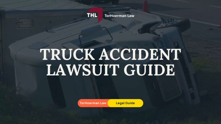 The Ultimate Truck Accident Lawsuit Guide Tips and Strategies; How Long Will Your Truck Accident Lawsuit Take; Who Can You File a Truck Accident Lawsuit Against; Gathering Evidence for a Truck Accident Lawsuit; Damages in Truck Accident Claims; Common Causes of Semi-Truck Accidents; Common Injuries in Truck Accident Cases; The Legal Process of a Truck Accident Lawsuit; Do You Qualify for a Truck Accident Lawsuit; The Benefits of Hiring a Truck Accident Attorney; TorHoerman Law_ Contact an Experienced Truck Accident Lawyer Today