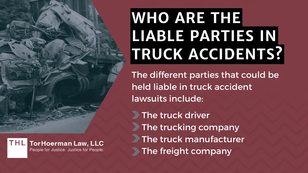 How Liability is Determined in Truck Accidents vs Car Accidents; Truck Accident Lawsuit; Truck Accident Lawyers; Truck Accident Liability; Liable Parties in Truck Accident Case