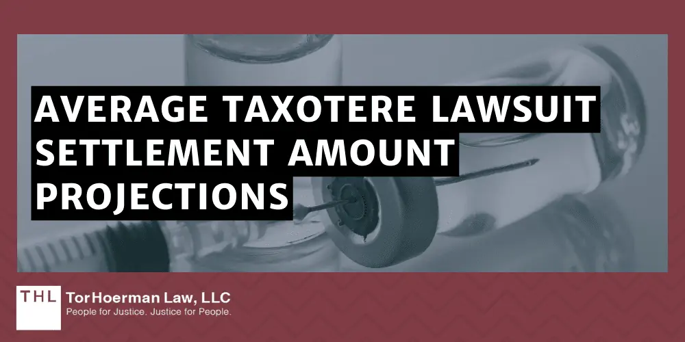 Taxotere Lawsuit Settlement Amounts and Payouts; Taxotere Lawsuit Settlement Amounts; Taxotere Lawsuits; Taxotere Lawyers; Taxotere Vision Loss Lawsuits; Taxotere Eye Injury Lawsuit; Taxotere Hair Loss Lawsuits; Taxotere Eye Injury MDL; Average Taxotere Lawsuit Settlement Amount Projections