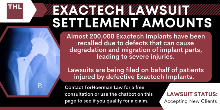 Exactech Lawsuit Settlement Amounts & Payouts