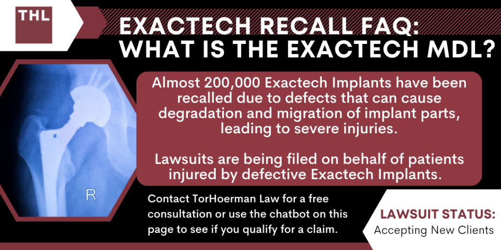 Exactech Recall FAQ What Is the Exactech MDL; Exactech MDL; Exactech Recall; Exactech Lawsuit; Exactech Recall Lawsuits; Exactech Implant Recall Lawsuits; Exactech Lawsuits; Exactech Lawyers