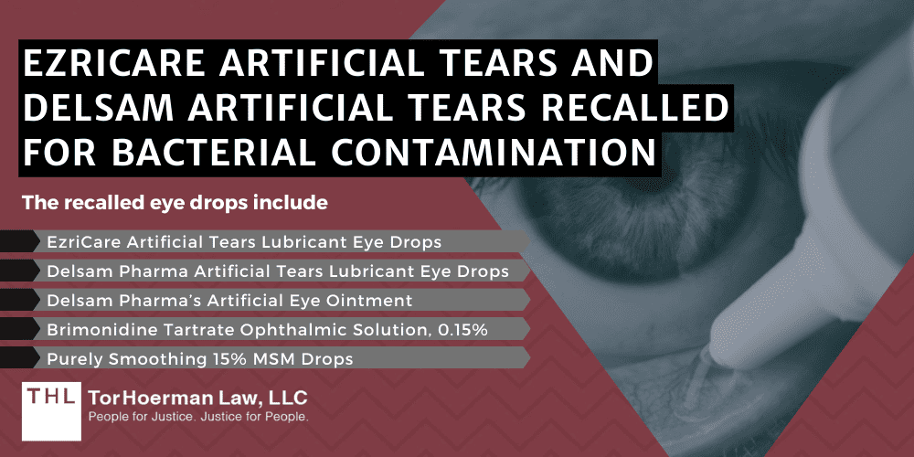 EzriCare Recall Lawsuit FAQ Which Eye Drops Are Recalled?