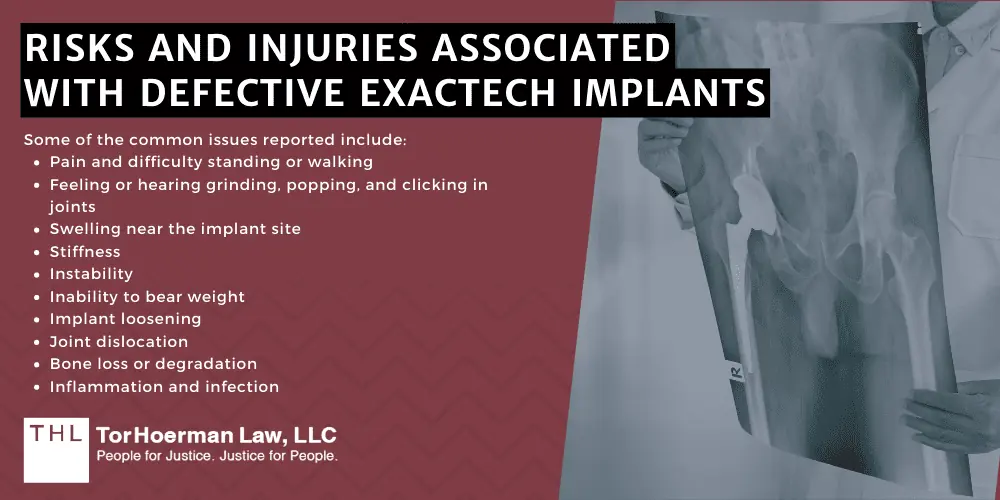 Risks And Injuries Associated With Defective Exactech Implants
