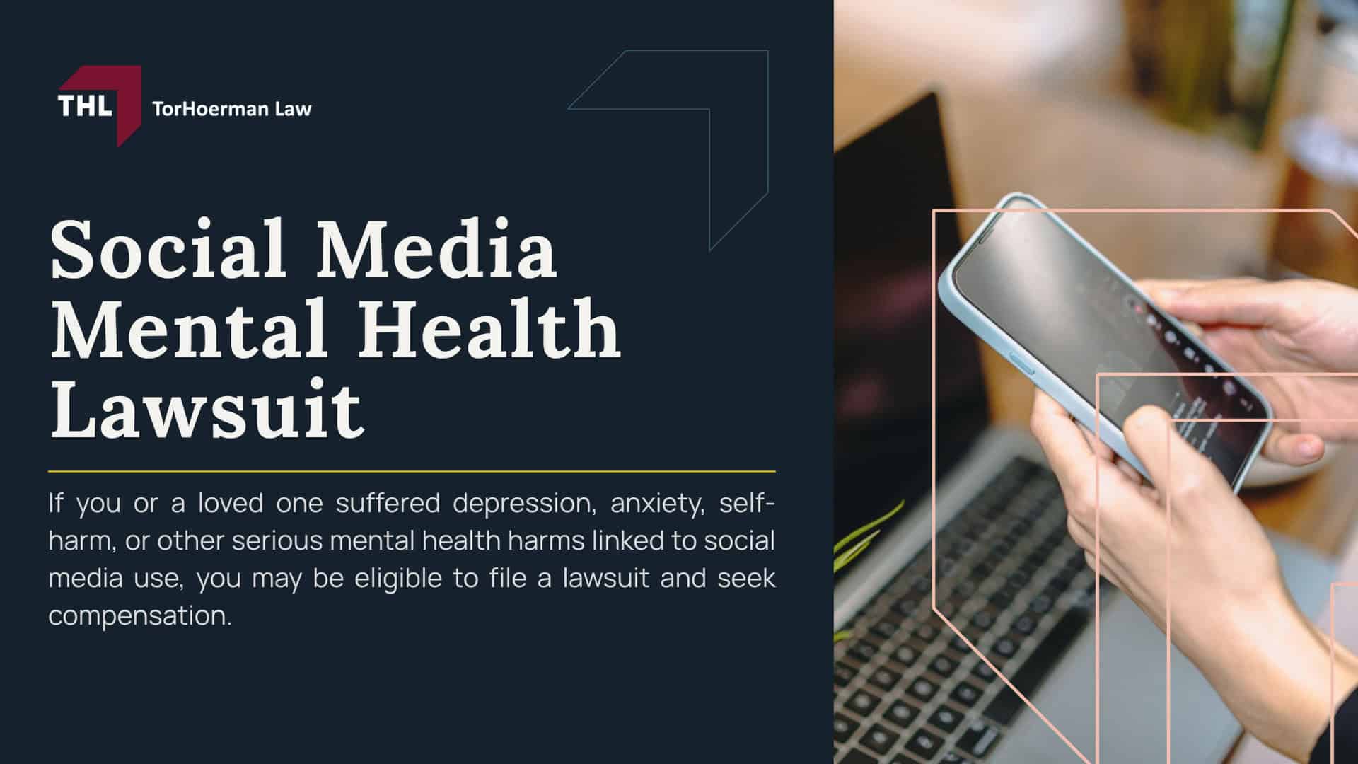 social media mental health lawsuit, social media addiction lawsuit, social media mental health claims, facebook mental health lawsuit, instagram mental health lawsuit, tiktok mental health lawsuit;social media mental health lawsuit, social media addiction lawsuit, social media mental health problems, social media mental health effects; Social Media Mental Health Lawsuit - Overview of the Social Media Addiction Lawsuit - - torhoerman law; Social Media Mental Health Lawsuit - How Many Social Media Addiction Lawsuits Have Been Filed Current Status of the Social Media Harm MDL - torhoerman law; Who is Filing Social Media Mental Health Lawsuit Claims_ - torhoerman law; Social Media Mental Health Lawsuit - What Social Media Companies are Named in the Lawsuit_ - torhoerman law; Social Media Mental Health Lawsuit - Mental Health and Physical Harms Linked to Social Media Use - torhoerman law; Social Media Mental Health Lawsuit - Mental Health Issues Linked to Excessive Social Media Use - torhoerman law; Social Media Mental Health Lawsuit - Physical Harm Linked to Compulsive Social Media Use - torhoerman law; Social Media Mental Health Lawsuit - Do You Qualify for the Social Media Mental Health Lawsuit_ - torhoerman law; Social Media Mental Health Lawsuit - Gathering Evidence for a Social Media Mental Health Lawsuit - torhoerman law; Social Media Mental Health Lawsuit - Damages in a Social Media Addiction Case - torhoerman law; Social Media Mental Health Lawsuit - TorHoerman Law_ National Product Liability Lawyers - torhoerman law