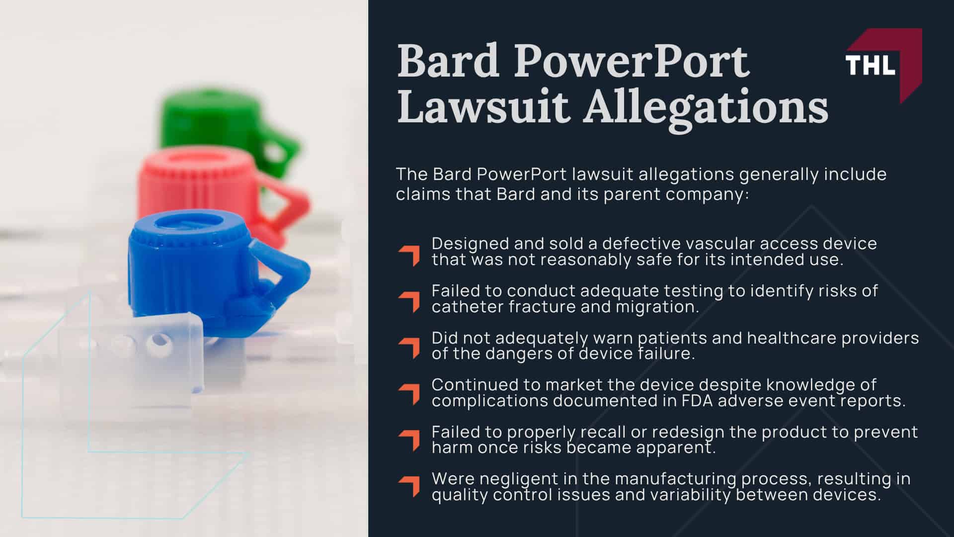 Projected Bard PowerPort Lawsuit Settlement Amounts; Bard Port Catheter Lawsuit Overview; Bard PowerPort Lawsuit Allegations