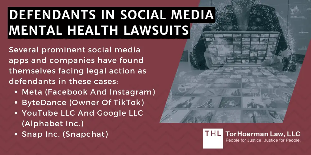Potential Damages in Social Media Lawsuits featured image; Social Media Lawsuits; Social Media Lawsuit; Social Media Addiction Lawsuit; TikTok Teen Addiction Lawsuits; Instagram Mental Health Lawsuit; Social Media Mental Health Lawsuit; Social Media Harm Lawsuit; An Overview Of The Social Media Addiction Lawsuit; Potential Damages In Social Media Lawsuits; Economic Damages; Non-Economic Damages; Defendants In Social Media Mental Health Lawsuits