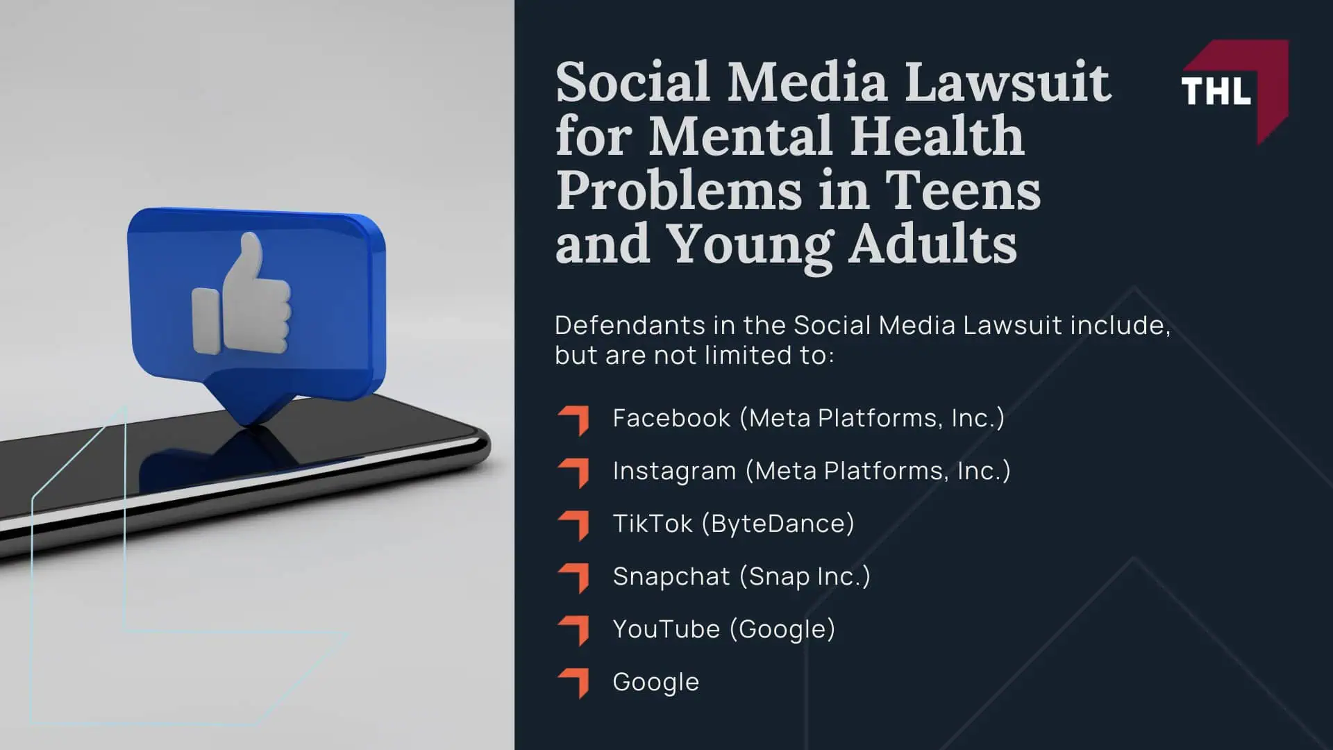 FAQ Who Are the Defendants in the Social Media Lawsuit - Social Media Lawsuit for Mental Health Problems in Teens and Young Adults - torhoerman law