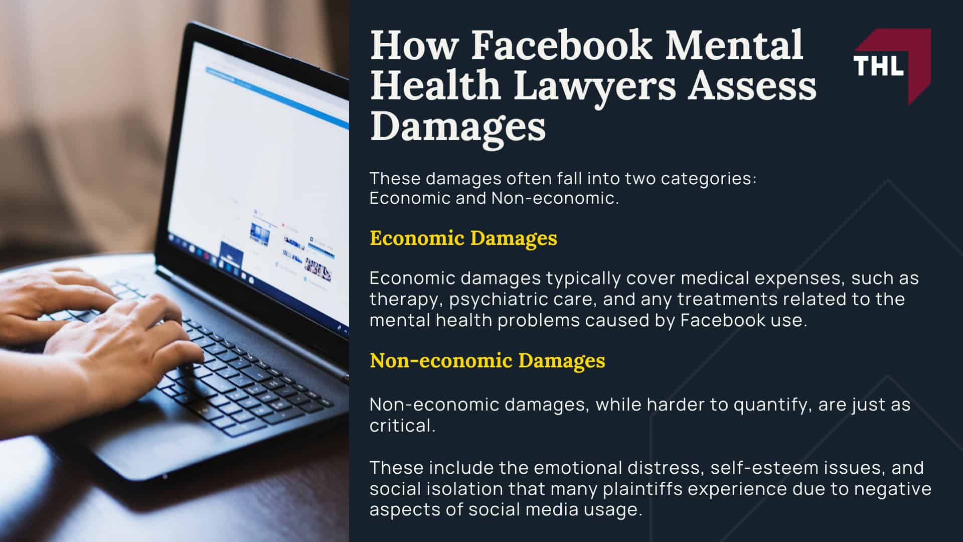 Facebook Mental Health Lawsuit - Facebook (and Instagram) Potentially Benefited From the Mental Health Issues Suffered by Its Users - torhoerman law (1); Facebook Mental Health Lawsuit - The Cycle of Endless Scrolling and Its Impacts - torhoerman law; Facebook Mental Health Lawsuit - The Facebook Files_ Leaked Documents Showing Meta's Hand in the Teen Mental Health Crisis - torhoerman law; Facebook Mental Health Lawsuit - The Negative Mental Health Effects Suffered by Victims - torhoerman law; Facebook Mental Health Lawsuit - Gathering Evidence for Social Media Lawsuits - torhoerman law; Facebook Mental Health Lawsuit - How Facebook Mental Health Lawyers Assess Damages - torhoerman law
