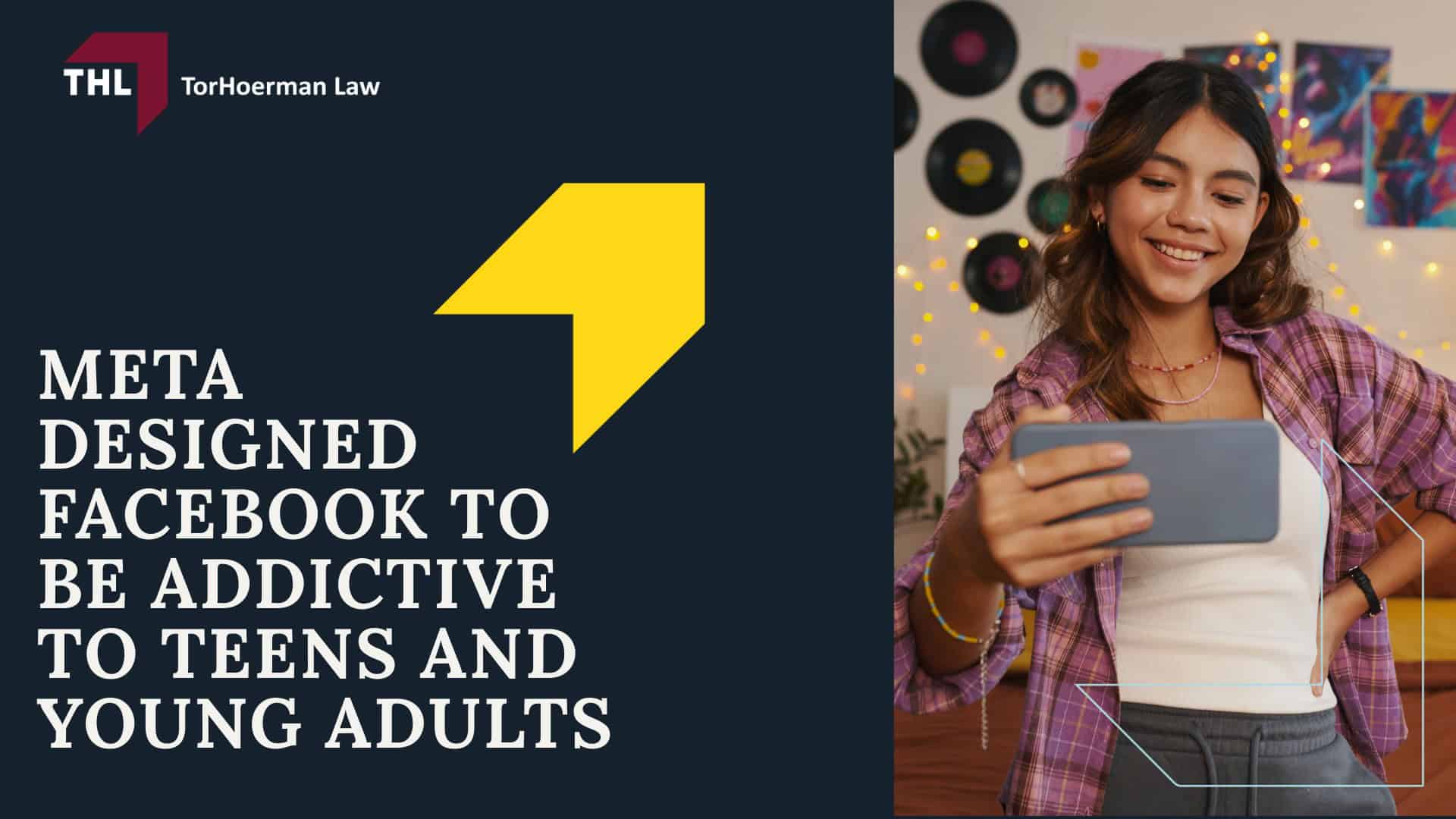 Facebook Mental Health Lawsuit - Facebook Mental Health Lawsuit Overview- torhoerman law; Facebook Mental Health Lawsuit - Meta Designed Facebook To Be Addictive to Teens and Young Adults- torhoerman law