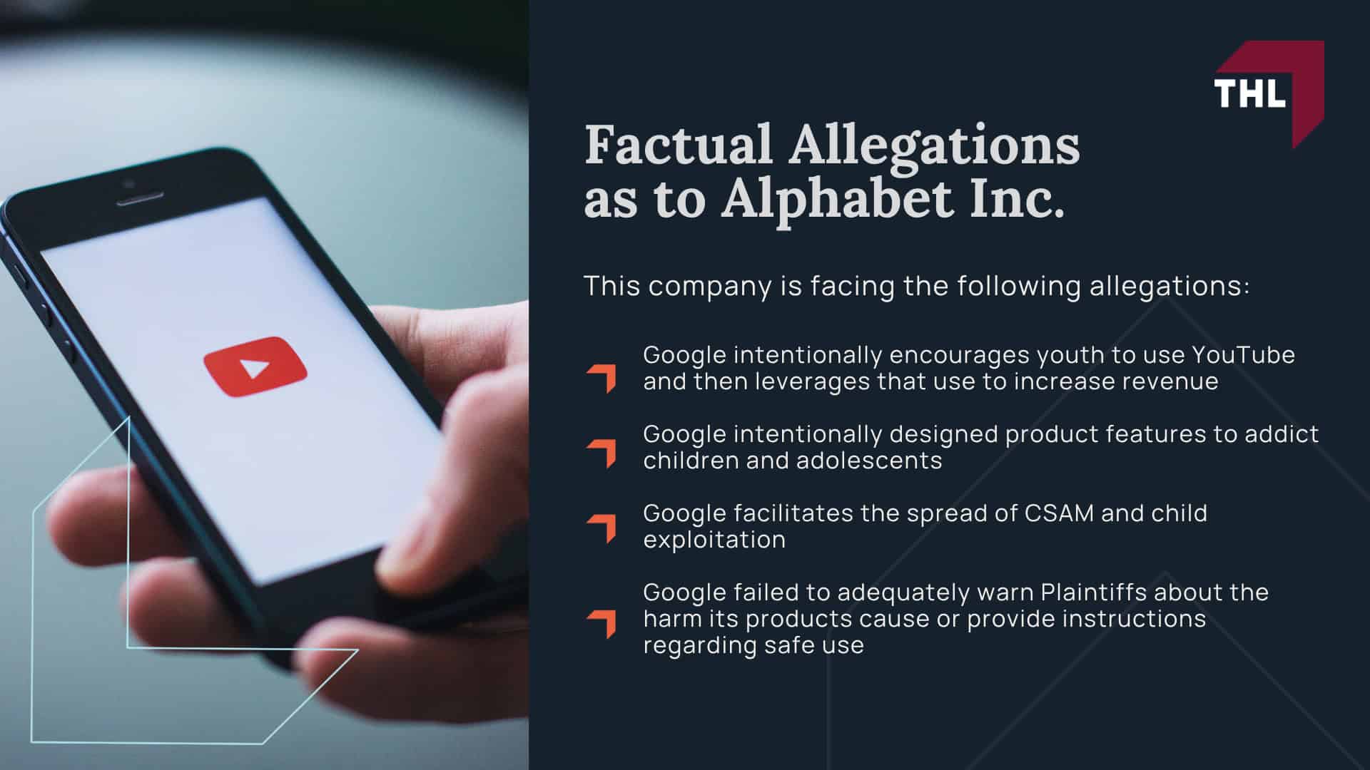 Who are the Defendants in the Social Media Lawsuit; General Facts in the Social Media Lawsuit Master Complaint; Factual Allegations as to Meta Platforms, Inc; Factual Allegations as to Snap, Inc; Factual Allegations as to ByteDance; Factual Allegations as to Alphabet Inc