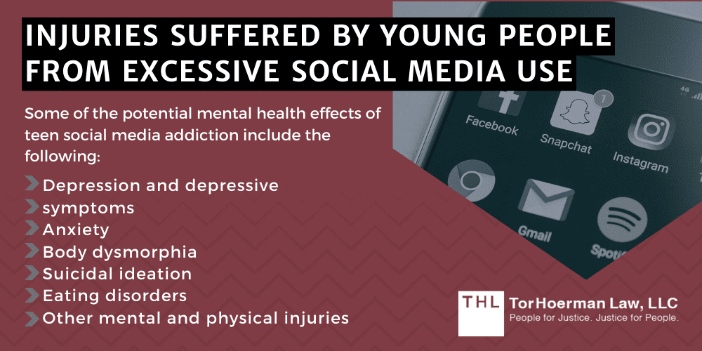 Injuries Suffered By Young People From Excessive Social Media Use