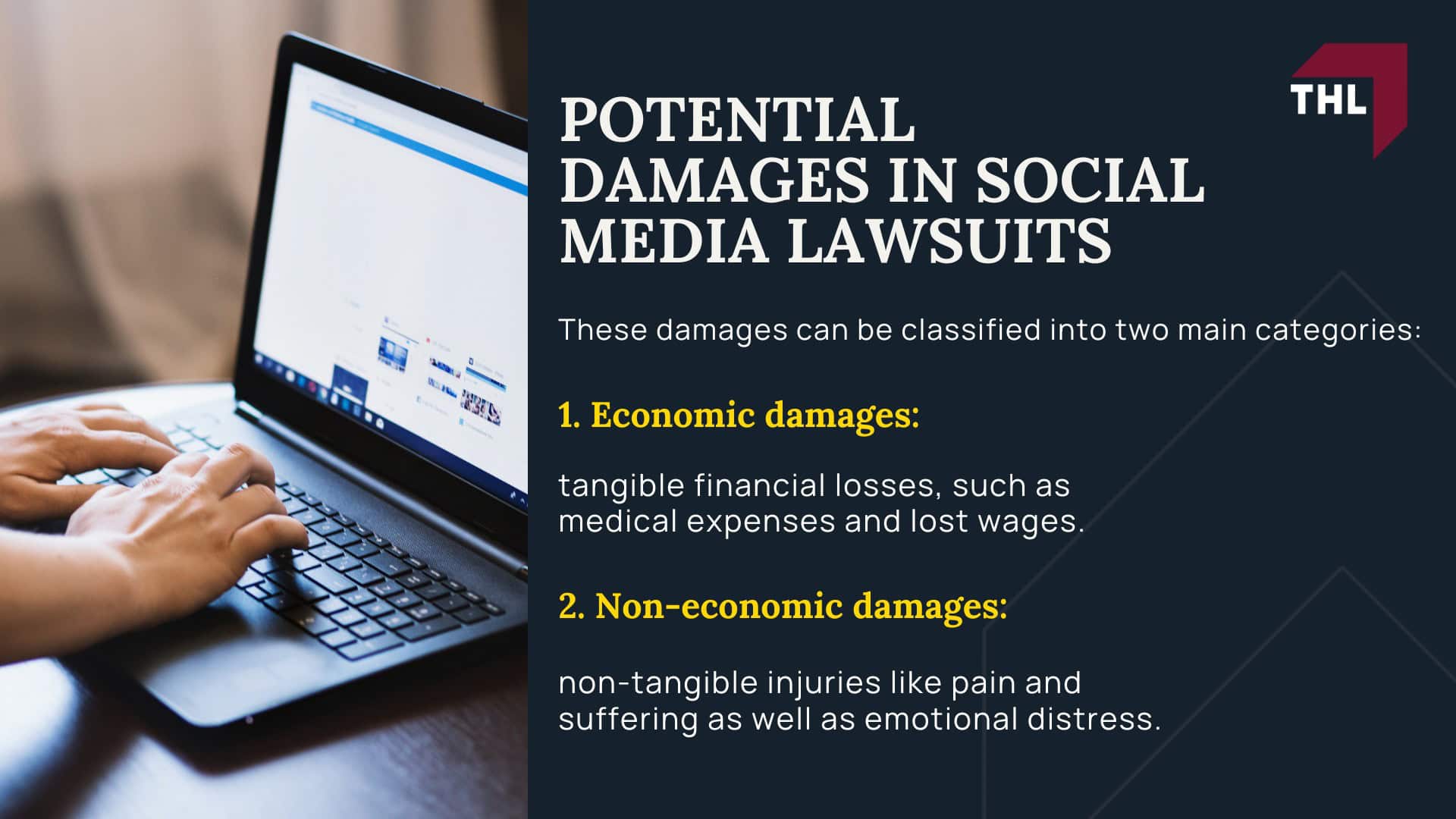 Potential Damages in Social Media Lawsuits - Overview of the Social Media Lawsuits - torhoerman law; Potential Damages in Social Media Lawsuits - Potential Damages in Social Media Lawsuits - torhoerman law