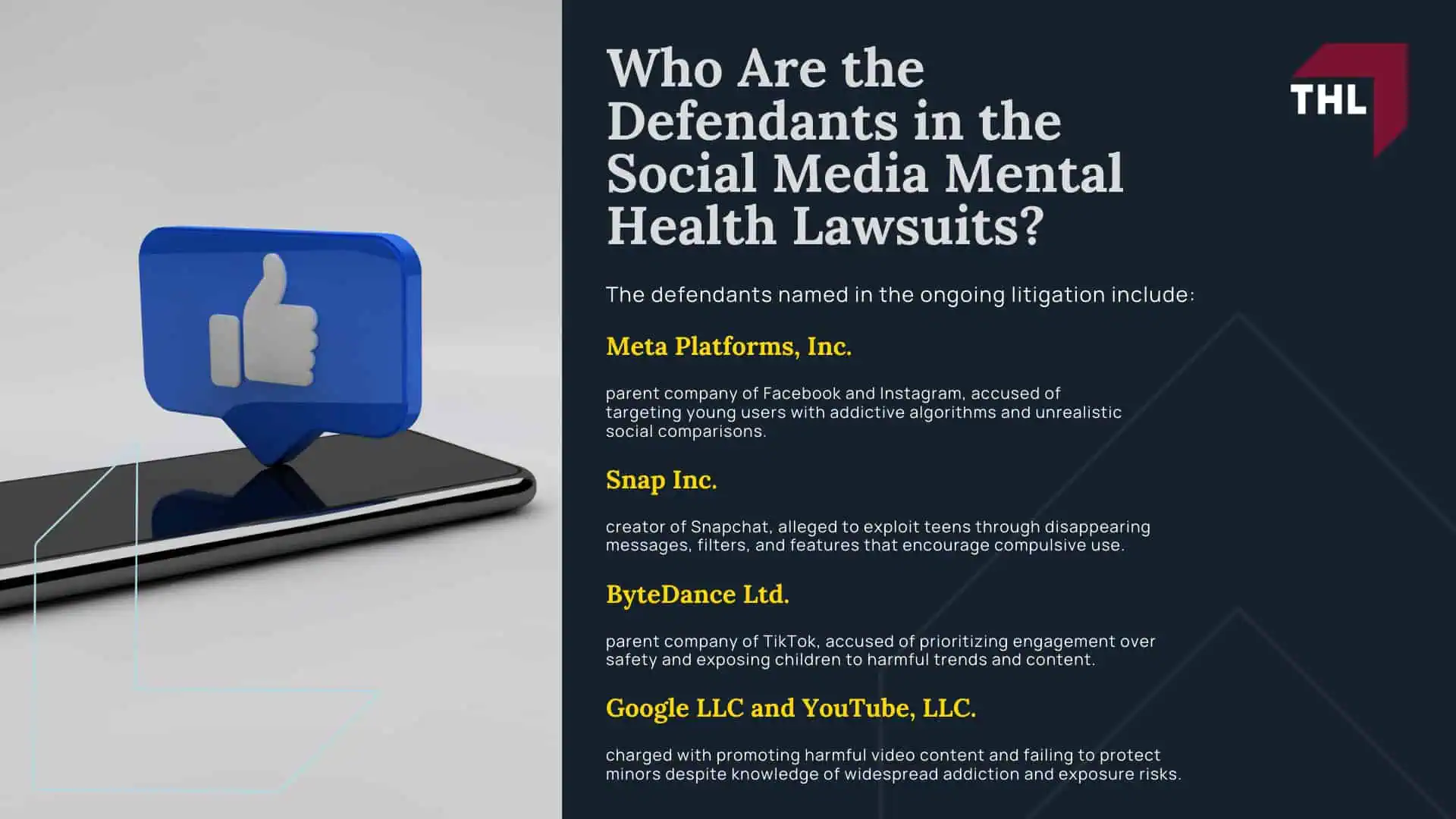 Snapchat Lawsuit - What is the Social Media Addiction Lawsuit_ - torhoerman law; Snapchat Lawsuit - The Mental Health Effects of Snapchat - torhoerman law; Snapchat Lawsuit - Who Are the Defendants in the Social Media Mental Health Lawsuits_ - torhoerman law