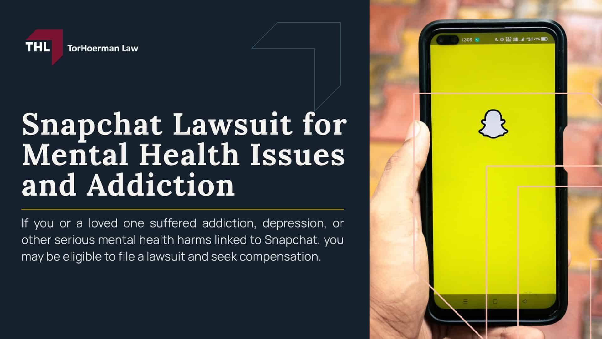 Snapchat Lawsuit for Mental Health Issues and Addiction