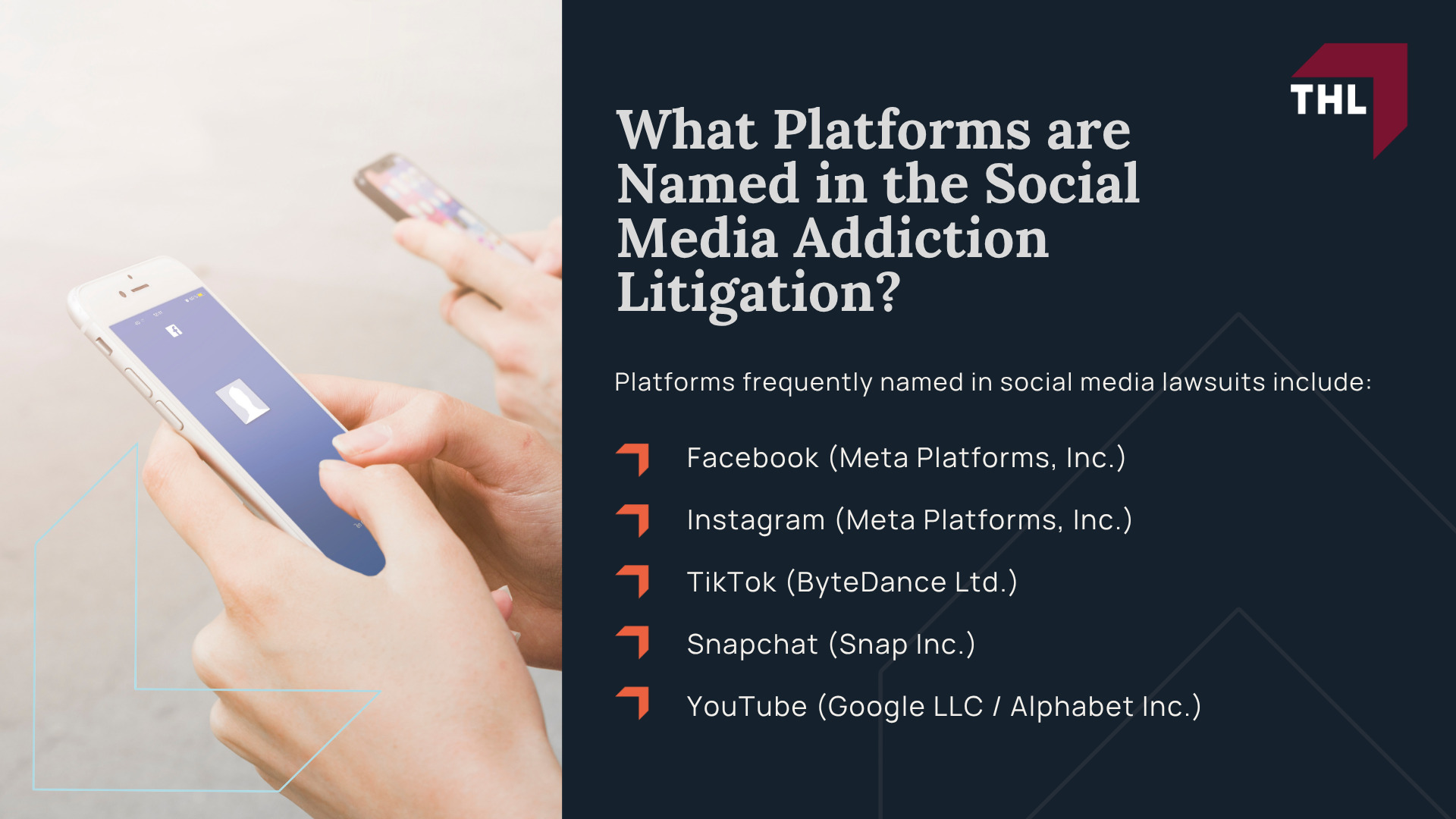 How Social Media Platforms Allegedly Contribute to Mental Health Injuries; What Platforms are Named in the Social Media Addiction Litigation