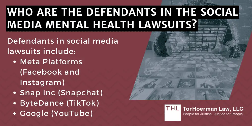 Who Are The Defendants In The Social Media Mental Health Lawsuits