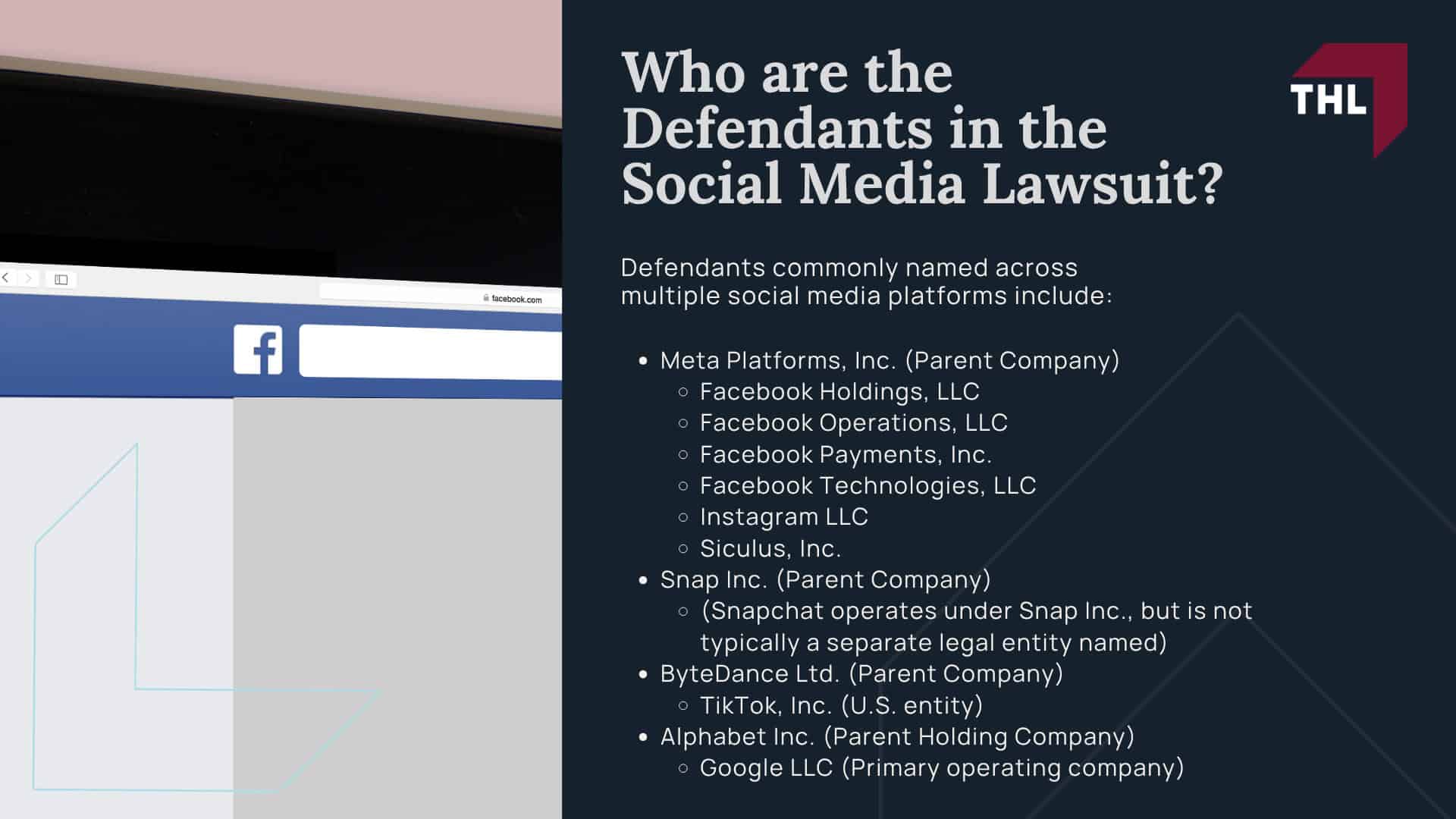 Who are the Defendants in the Social Media Lawsuit