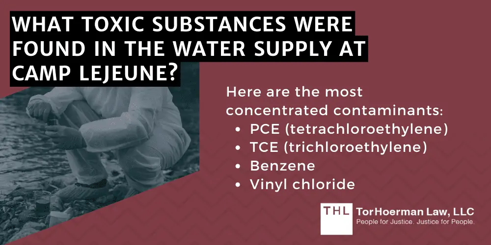 What Toxic Substances Were Found In The Water Supply At Camp Lejeune