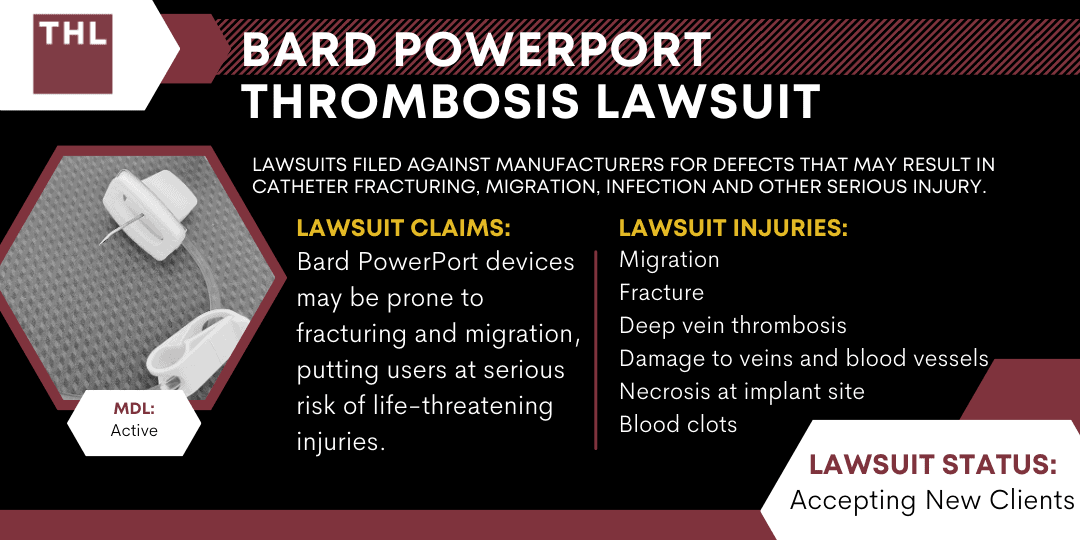Bard PowerPort Thrombosis Lawsuit; Bard PowerPort Thrombosis Lawsuit - Bard PowerPort Complications What is Wrong with Bard PowerPort Devices - torhoerman law; Bard PowerPort Thrombosis Lawsuit - What Is Deep Vein Thrombosis (DVT) - torhoerman law; Bard PowerPort Thrombosis Lawsuit - Signs and Symptoms of Deep Vein Thrombosis (DVT) - torhoerman law; Bard PowerPort Thrombosis Lawsuit - Surgical Removal of a Fractured PowerPort Implant - torhoerman law; Bard PowerPort Thrombosis Lawsuit - Do You Qualify for a Bard PowerPort Lawsuit - torhoerman law; Bard PowerPort Thrombosis Lawsuit - Gathering Evidence for the Bard PowerPort Lawsuit - torhoerman law; Bard PowerPort Thrombosis Lawsuit - Assessing Damages in Bard PowerPort Lawsuits - torhoerman law; Bard PowerPort Thrombosis Lawsuit - TorHoerman Law Your Experienced Lawyers for the Bard PowerPort Lawsuits - torhoerman law
