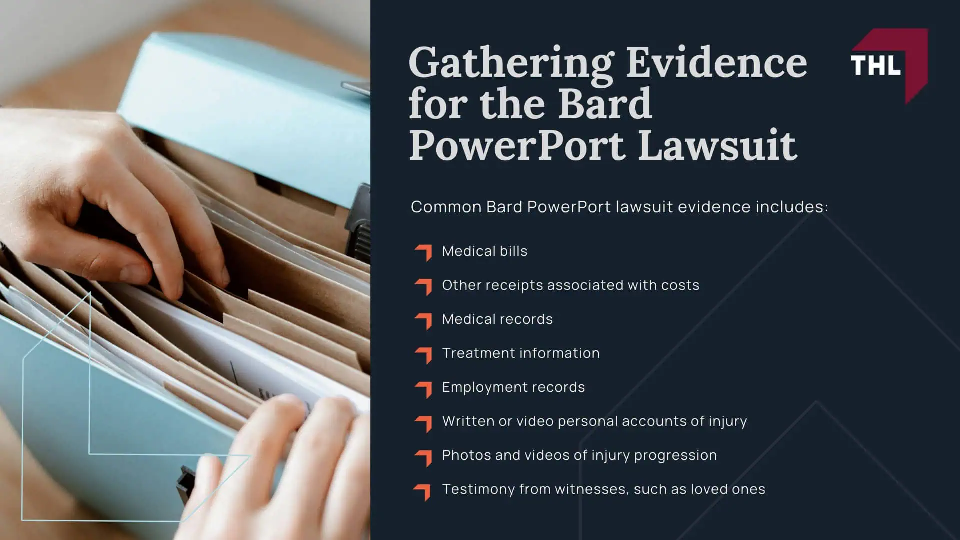 Bard PowerPort Thrombosis Lawsuit - Bard PowerPort Complications What is Wrong with Bard PowerPort Devices - torhoerman law; Bard PowerPort Thrombosis Lawsuit - What Is Deep Vein Thrombosis (DVT) - torhoerman law; Bard PowerPort Thrombosis Lawsuit - Signs and Symptoms of Deep Vein Thrombosis (DVT) - torhoerman law; Bard PowerPort Thrombosis Lawsuit - Surgical Removal of a Fractured PowerPort Implant - torhoerman law; Bard PowerPort Thrombosis Lawsuit - Do You Qualify for a Bard PowerPort Lawsuit - torhoerman law; Bard PowerPort Thrombosis Lawsuit - Gathering Evidence for the Bard PowerPort Lawsuit - torhoerman law