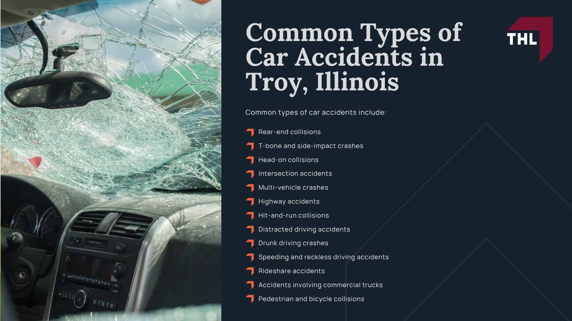 Why Car Accident Victims in Troy, IL Choose TorHoerman Law; How Much Does it Cost to Hire a Car Accident Attorney; Steps to Take After a Car Accident in Troy, IL; Common Types of Car Accidents in Troy, Illinois