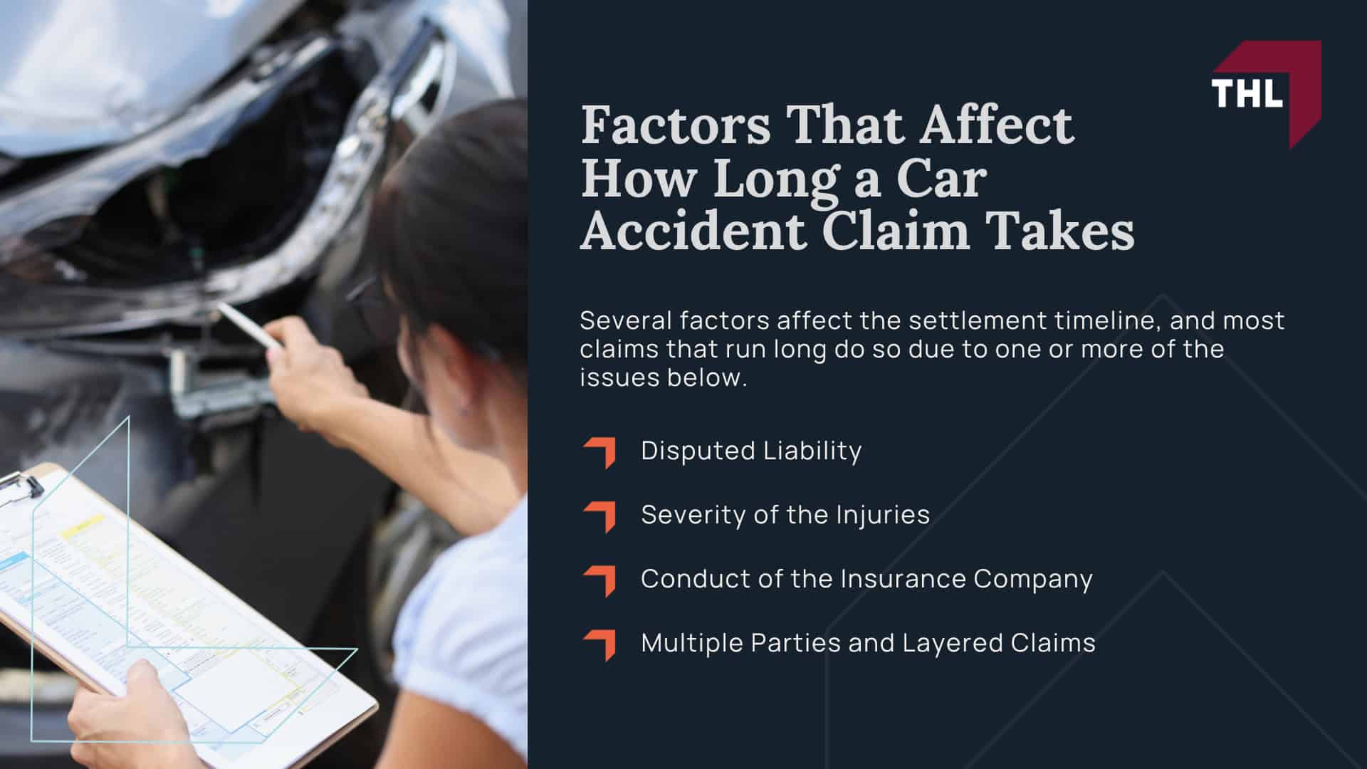 What Is the Average Timeline for a Car Accident Settlement (2); Why Severe Injuries Extend the Settlement Process; The Stages of the Car Accident Settlement Process; Factors That Affect How Long a Car Accident Claim Takes 