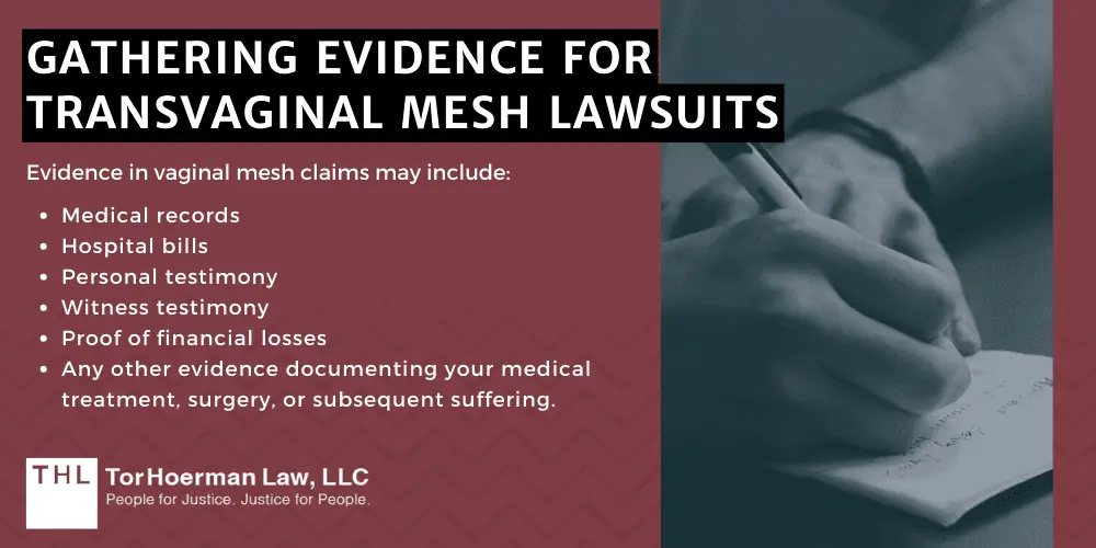 Gathering Evidence For Transvaginal Mesh Lawsuits