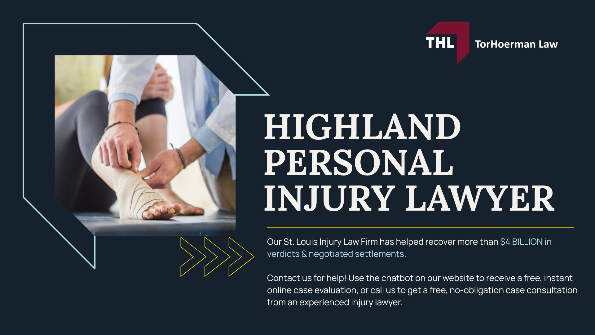 The #1 Highland Personal Injury Lawyer; What Are the Benefits of Hiring a Personal Injury Lawyer in Highland; What Are the Steps for Filing a Highland Personal Injury Lawsuit; What Is a Highland Personal Injury Lawyer’s Role; What Types of Personal Injury Cases Do You Accept; TORHOERMAN LAW The #1 Highland Personal Injury Law Firm