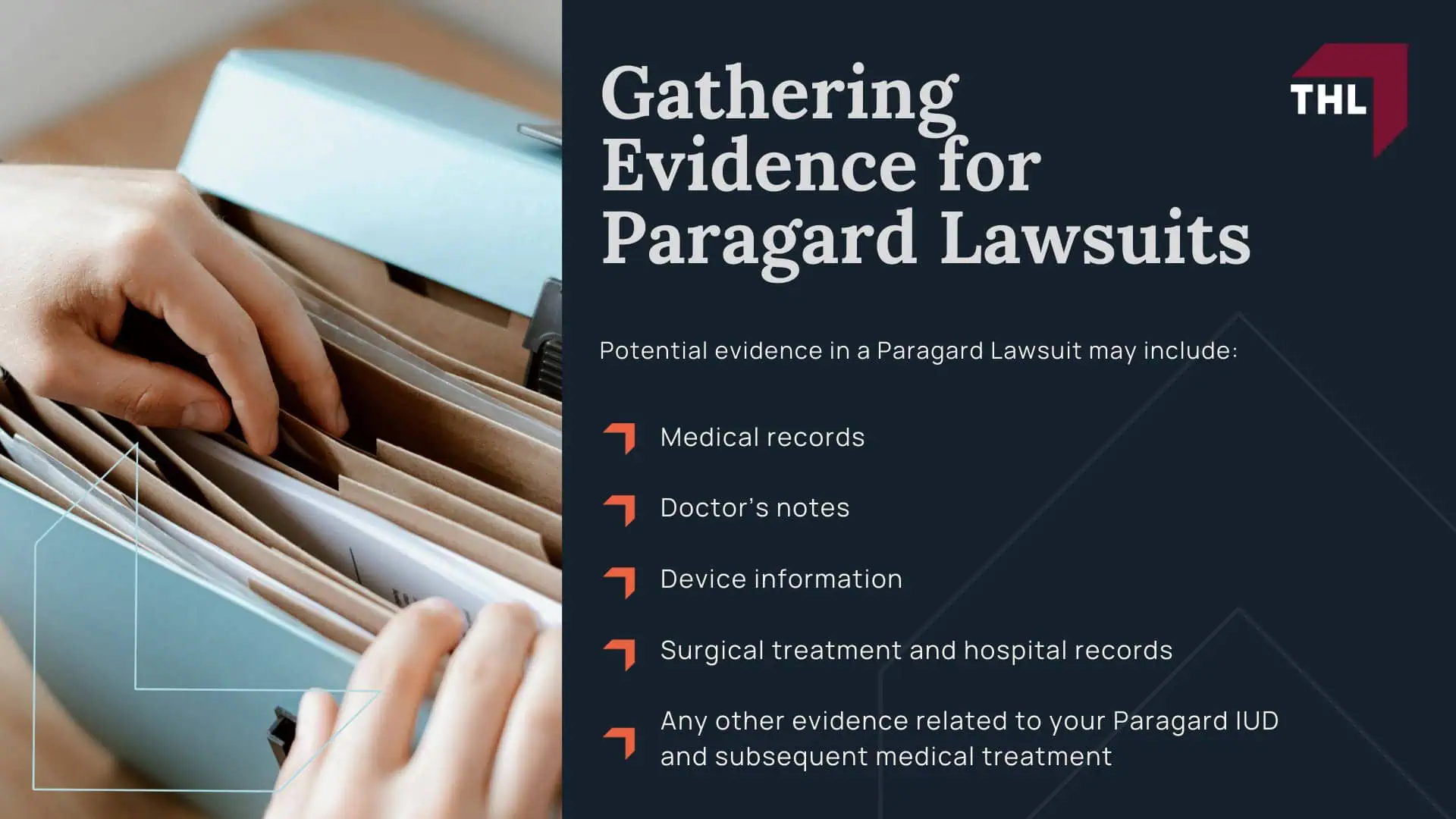 What Injuries Are Linked to Paragard IUD Failure?; How Doctors Treat Failed IUD Removal; How Can You Seek Justice for Paragard IUD Injuries?; Gathering Evidence for Paragard Lawsuits
