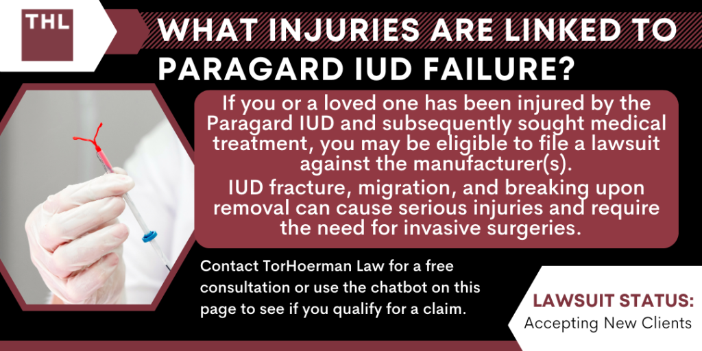 Paragard Complications: What Injuries Are Linked to Paragard IUD Failure? 3 Paragard IUD Failure