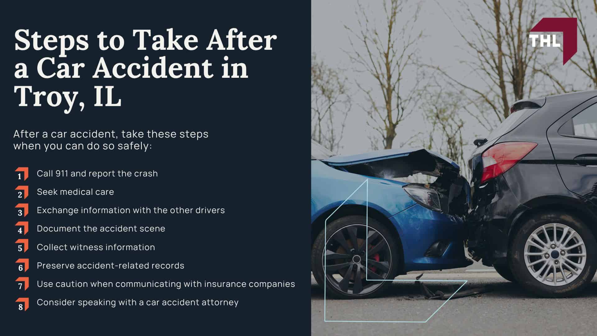 Why Car Accident Victims in Troy, IL Choose TorHoerman Law; How Much Does it Cost to Hire a Car Accident Attorney; Steps to Take After a Car Accident in Troy, IL