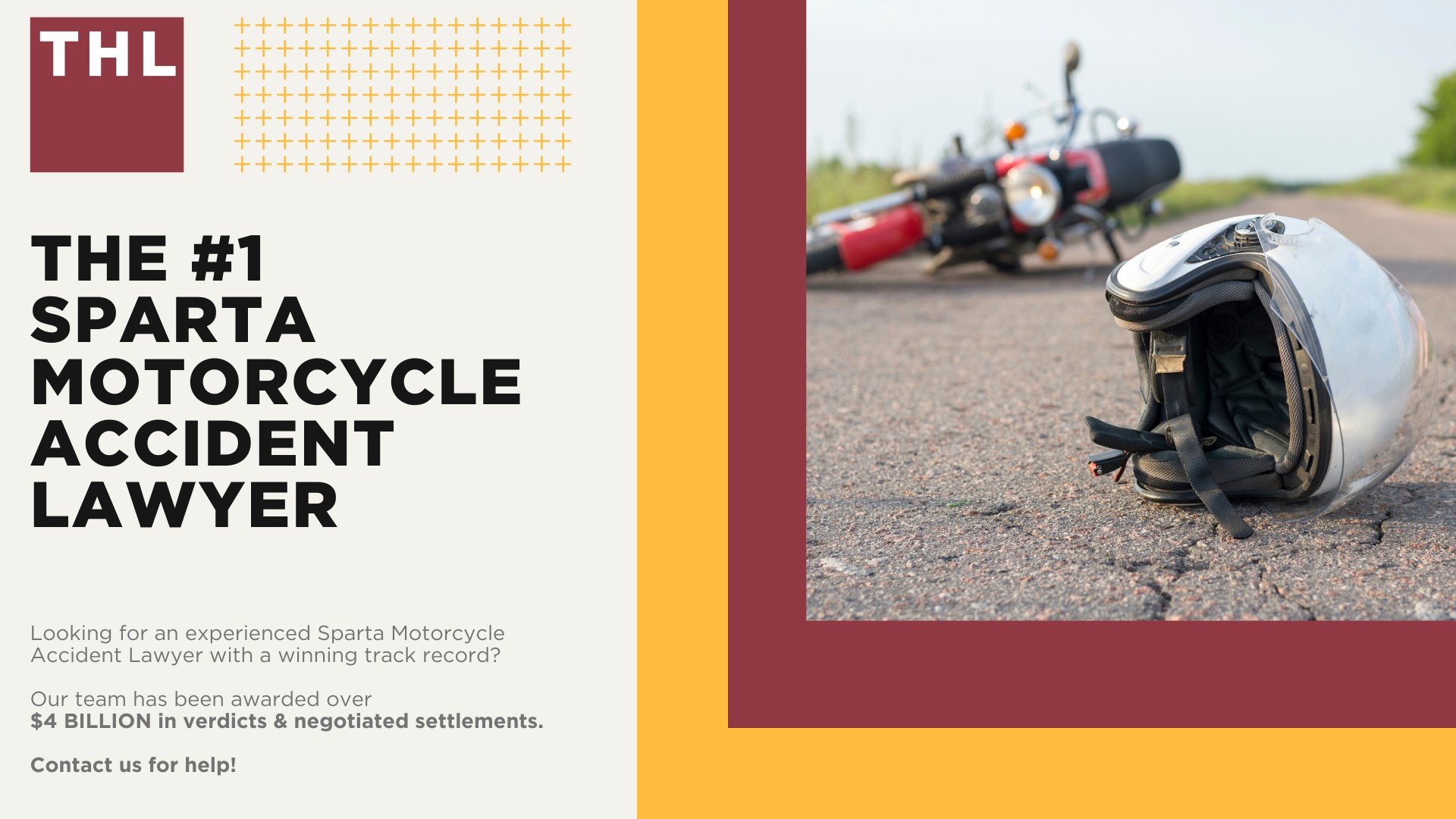 The #1 Sparta Motorcycle Accident Lawyer; Sparta Motorcycle Accident Statistics; Sparta Motorcycle Laws; Missouri Motorcycle Helmet Laws; Common Causes of Motorcycle Accidents in Sparta; What Is An At-Fault State; Common Motorcycle Injuries; Benefits Of Motorcycle Injury Lawyer; Determine Fault In A Motorcycle Accident; How much is my accident worth; TORHOERMAN LAW The #1 Spanish Lake Motorcycle Accident Lawyer
