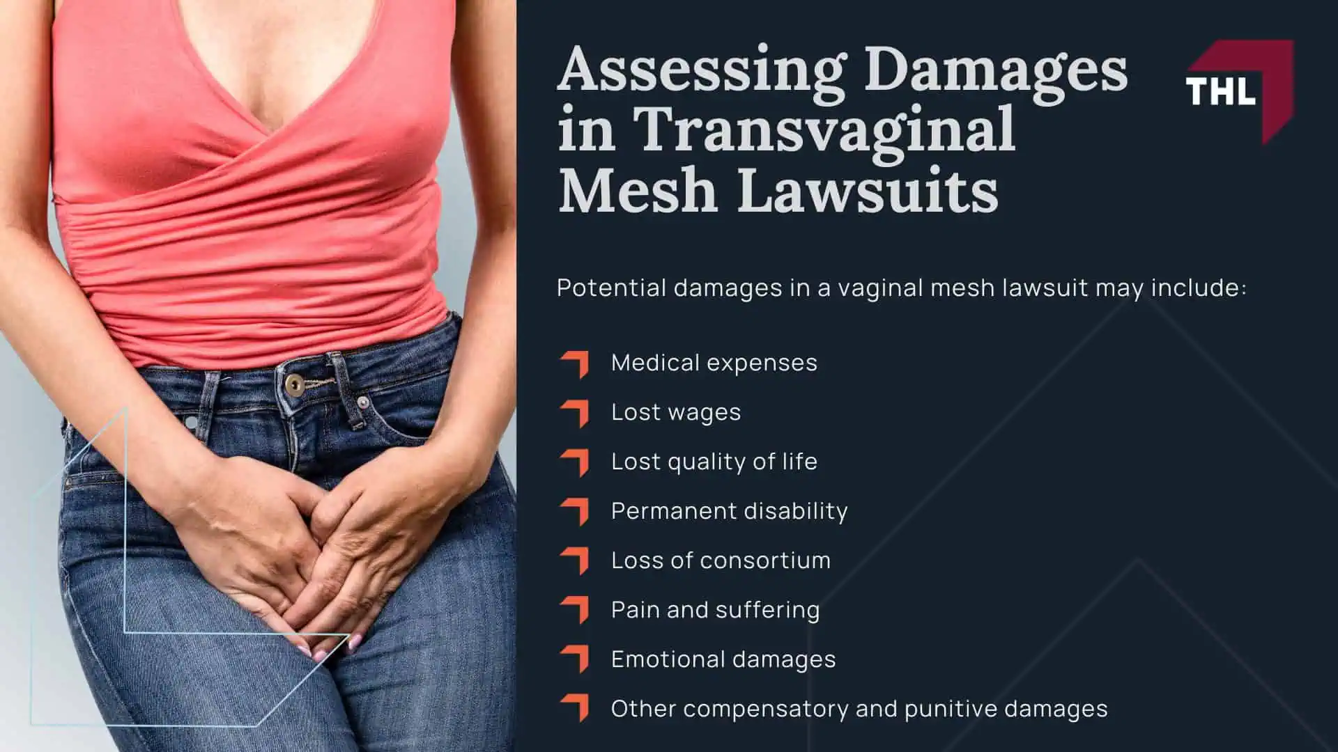 Vaginal Mesh Lawsuit Update - Vaginal Mesh Lawsuit Overview - torhoerman law; Vaginal Mesh Lawsuit Update - Who are the Defendants in Vaginal Mesh Lawsuits_ - torhoerman law; Vaginal Mesh Lawsuit Update - Past Transvaginal Mesh MDL Cases - torhoerman law; Vaginal Mesh Lawsuit Update - Transvaginal Mesh Lawsuit Settlements and Verdicts - torhoerman law; Vaginal Mesh Lawsuit Update - What is the Average Vaginal Mesh Lawsuit Settlement Amount_ - torhoerman law; Vaginal Mesh Lawsuit Update - Notable Settlements and Verdicts in Vaginal Mesh Litigation - torhoerman law; Vaginal Mesh Lawsuit Update - Settlements in Litigation for Deceptive Marketing of Mesh Implants - torhoerman law; Vaginal Mesh Lawsuit Update - Vaginal Mesh Complications and Injuries - torhoerman law; Vaginal Mesh Lawsuit Update - Symptoms of Health Problems Linked to Surgical Mesh Implants - torhoerman law; Gathering Evidence for Transvaginal Mesh Lawsuits; Do You Qualify for the Vaginal Mesh Lawsuit; Do You Qualify for the Vaginal Mesh Lawsuit; Vaginal Mesh Lawsuit Update - Assessing Damages in Transvaginal Mesh Lawsuits - torhoerman law