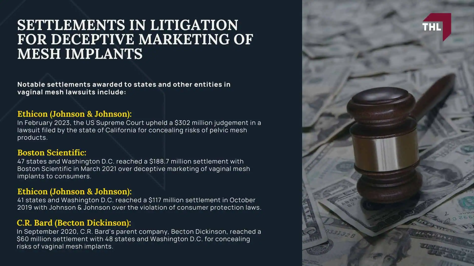 Vaginal Mesh Lawsuit Update - Vaginal Mesh Lawsuit Overview - torhoerman law; Vaginal Mesh Lawsuit Update - Who are the Defendants in Vaginal Mesh Lawsuits_ - torhoerman law; Vaginal Mesh Lawsuit Update - Past Transvaginal Mesh MDL Cases - torhoerman law; Vaginal Mesh Lawsuit Update - Transvaginal Mesh Lawsuit Settlements and Verdicts - torhoerman law; Vaginal Mesh Lawsuit Update - What is the Average Vaginal Mesh Lawsuit Settlement Amount_ - torhoerman law; Vaginal Mesh Lawsuit Update - Notable Settlements and Verdicts in Vaginal Mesh Litigation - torhoerman law; Vaginal Mesh Lawsuit Update - Settlements in Litigation for Deceptive Marketing of Mesh Implants - torhoerman law