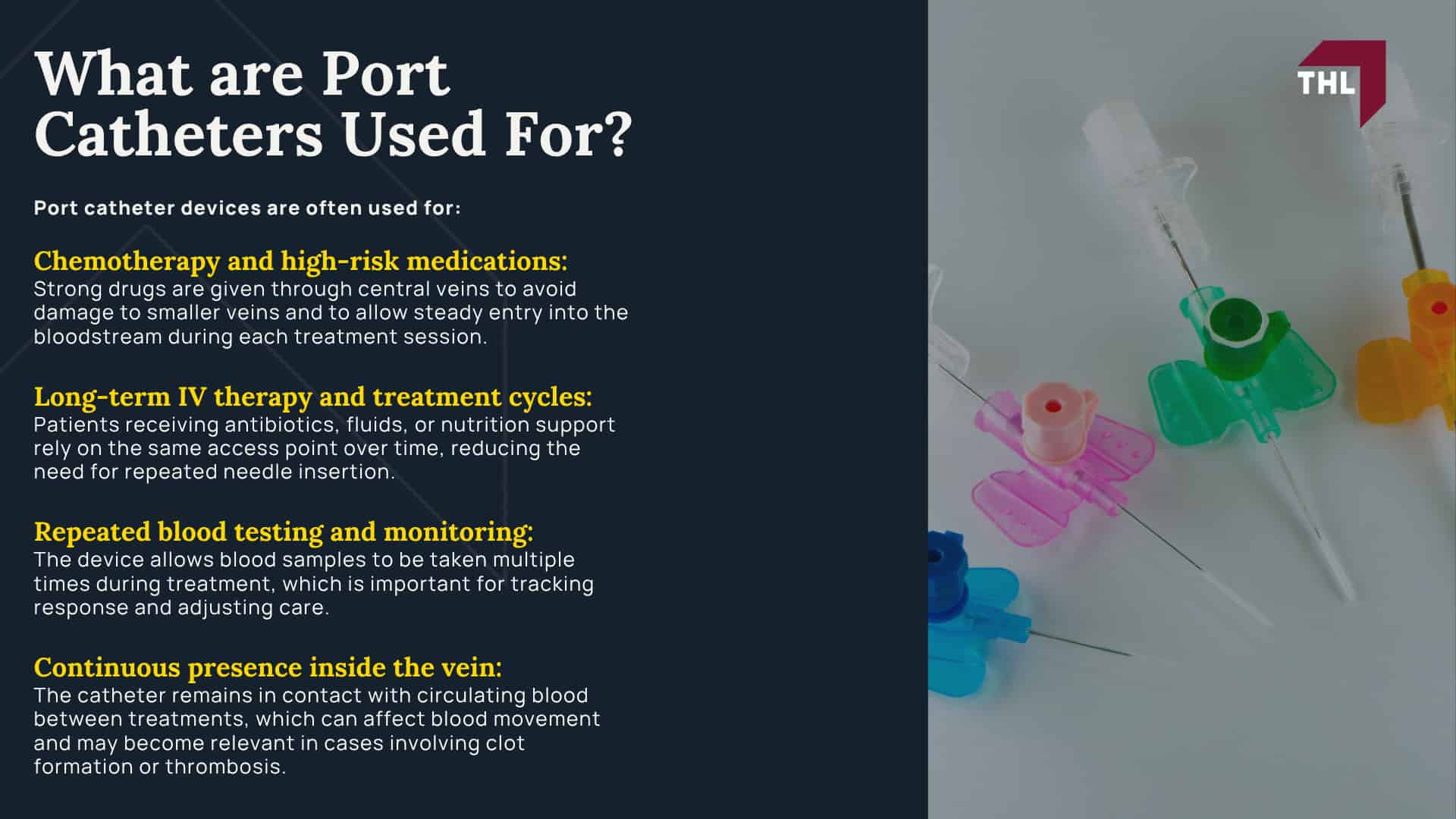 Bard PowerPort Device Linked to Fracture, Migration, and Thrombosis; What Is the Bard PowerPort Device; What are Port Catheters Used For