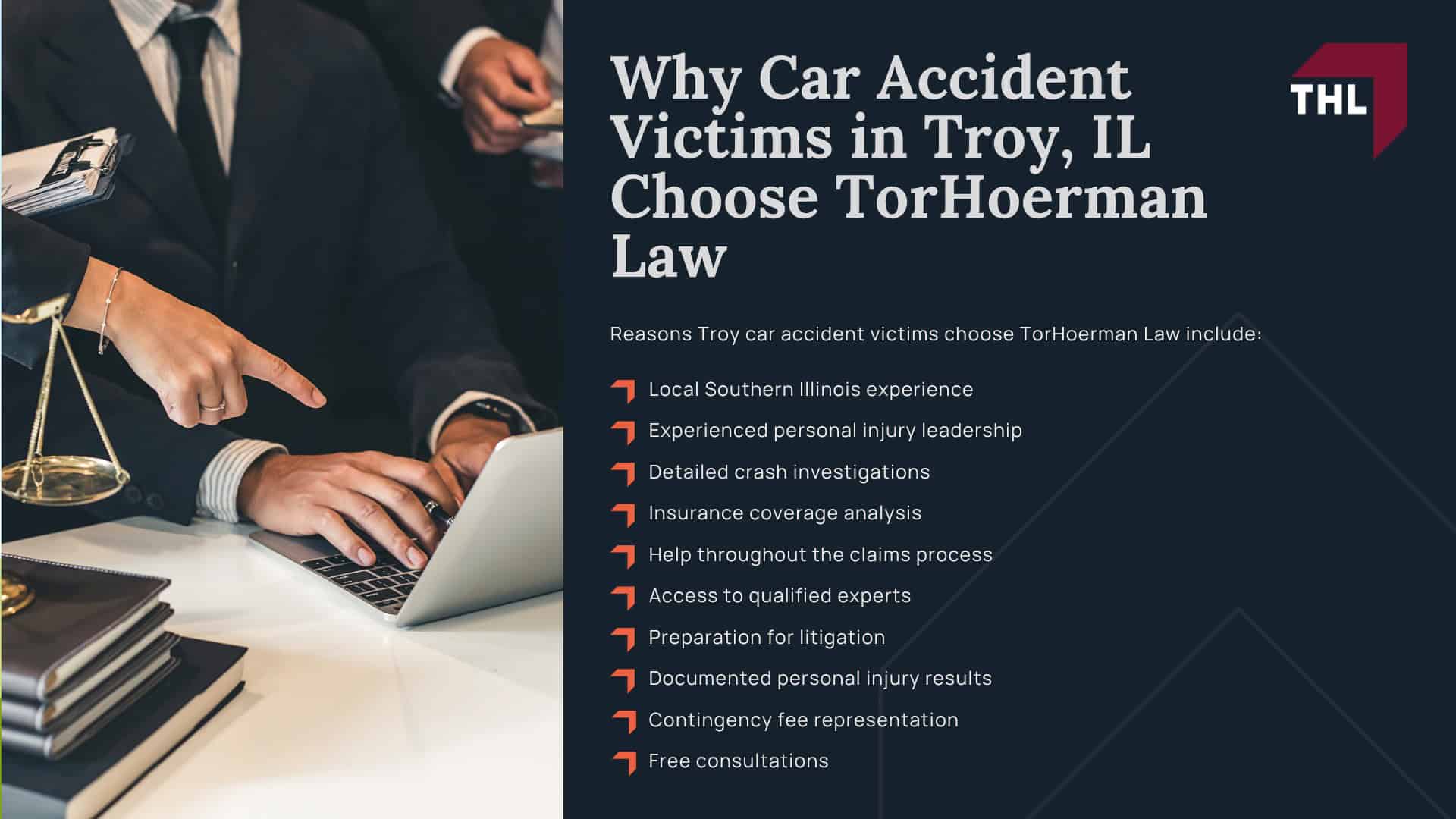 Why Car Accident Victims in Troy, IL Choose TorHoerman Law