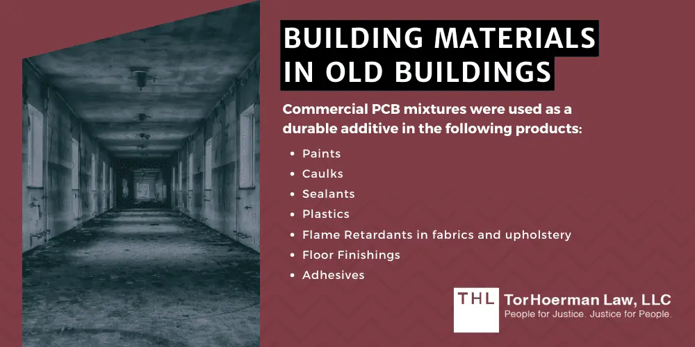 How Are Humans Exposed to PCBs; How Do People Get Exposed to PCBs; PCB Exposure; PCB Lawsuit; PCB Exposure Lawsuit; Polychlorinated Biphenyls PCBs; PCB Health Effects; PCB Health Risks; What Are Polychlorinated Biphenyls (PCBs); The History Of Polychlorinated Biphenyls (PCBs); Banning Of PCBs (Toxic Substances Control Act) (2); Sources Of Exposure To PCBs_ Where Are PCBs Found; Old Electrical Devices And Equipment; Building Materials In Old Buildings