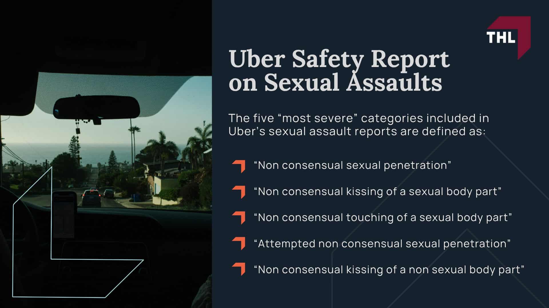 Uber Sexual Assault Lawsuit - Uber Sexual Assault Lawsuit Overview - - torhoerman law; What is the Uber Sexual Assault MDL; Potential Uber Sexual Assault Settlement AmountsHere’s how settlements may break down by tier; How are Uber Lawsuit Settlement Projections Determined; Uber's Safety Record_ Sexual Assault Claims and Accountability; Uber Sexual Assault Lawsuit - Uber Safety Report on Sexual Assaults - torhoerman law