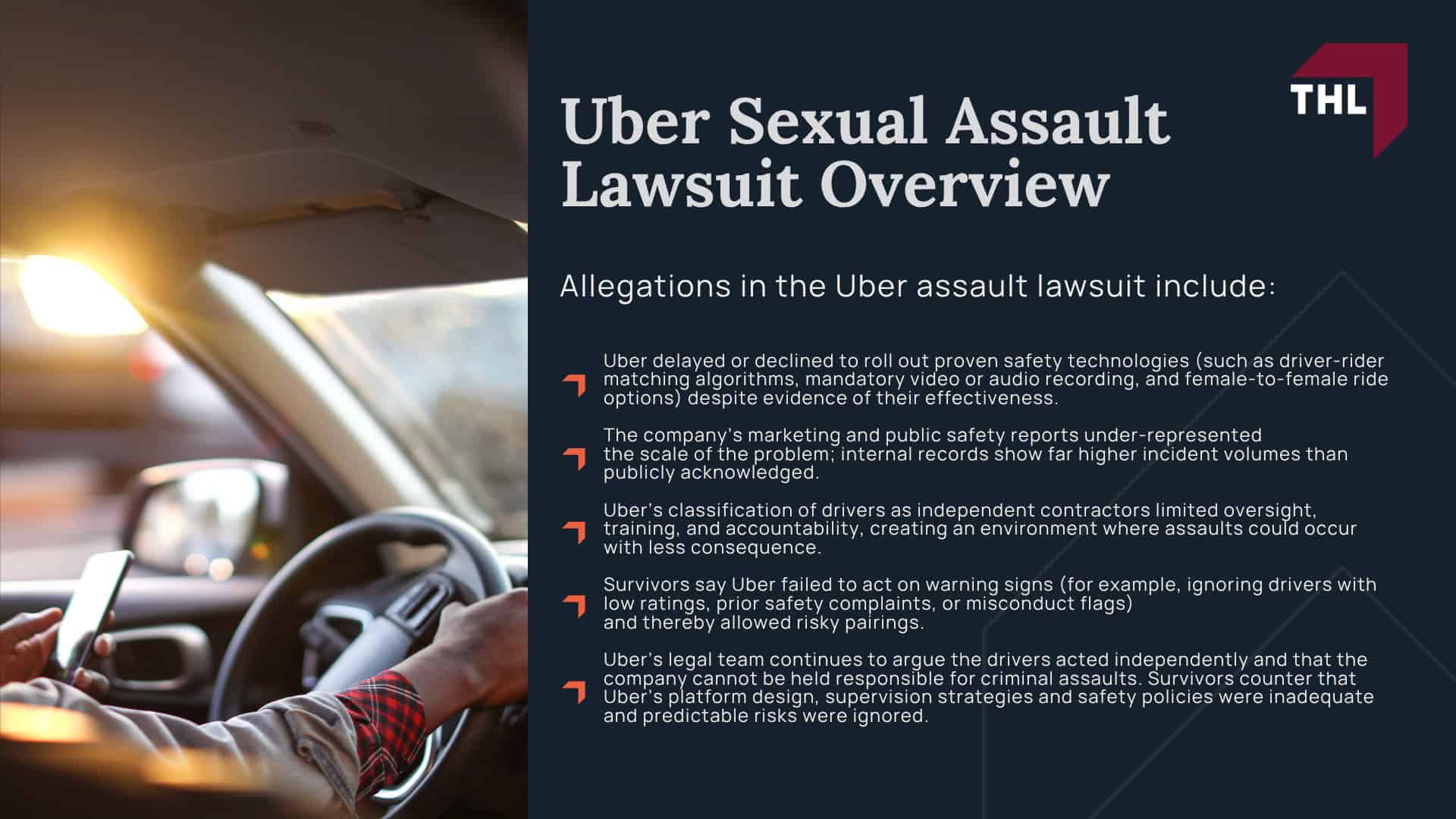 Uber Sexual Assault Lawsuit - Uber Sexual Assault Lawsuit Overview - - torhoerman law
