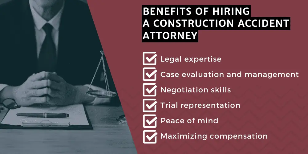 Benefits of Hiring a Construction Accident Lawyer; Construction Accident Attorney; Construction Accident Lawyer; Construction Accident Lawyers; Construction Injuries; Construction Site Injuries; Scenarios and Complexities of Construction Accidents; Common Construction Injuries And Accidents; Challenges Construction Workers Face; Benefits Of Hiring A Construction Accident Attorney