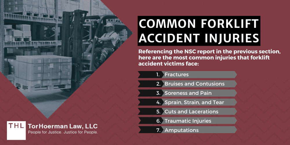 Common Forklift Accident Injuries