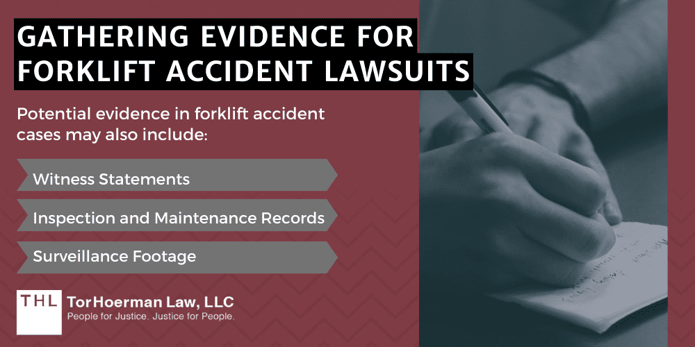Gathering Evidence For Forklift Accident Lawsuits