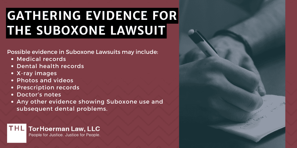 Suboxone Lawsuit; Suboxone Tooth Decay Lawsuits; Suboxone Tooth Decay Lawsuit; Suboxone Lawyers; Suboxone Teeth Decay; Suboxone Class Action Lawsuit; Suboxone Lawsuit Overview & Developments; Suboxone And Dental Injuries_ Tooth Decay, Oral Infections, And Other Serious Dental Problems; Do You Qualify For The Suboxone Tooth Decay Lawsuit; Gathering Evidence For The Suboxone Lawsuit